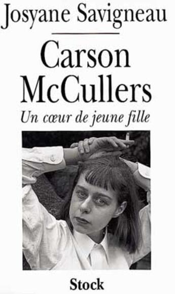 Couverture du livre « Carson Mc Cullers » de Josyane Savigneau aux éditions Stock