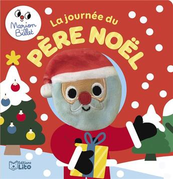 Couverture du livre « La journée du Père Noël » de  aux éditions Lito