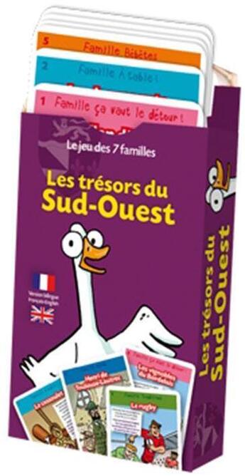 Couverture du livre « Les tr2sors du sud ouest ; le jeu de 7 familles » de  aux éditions La Petite Boite