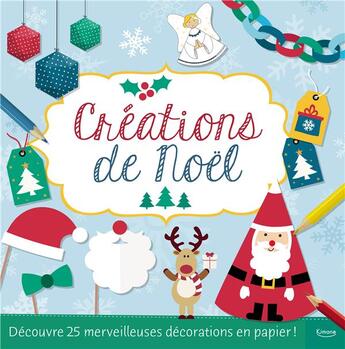 Couverture du livre « Créations de Noël » de  aux éditions Kimane