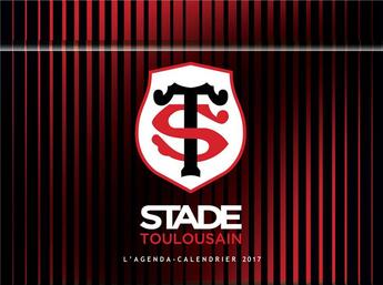 Couverture du livre « L'agenda-calendrier Stade Toulousain 2017 » de  aux éditions Hugo Sport