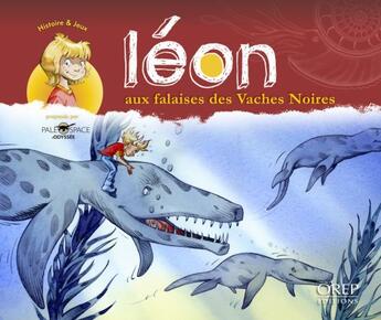 Couverture du livre « Léon aux falaises des Vaches Noires » de  aux éditions Orep