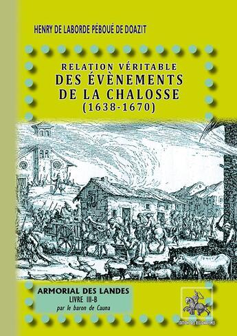 Couverture du livre « Armorial des landes Tome 3.b » de De Cauna aux éditions Editions Des Regionalismes