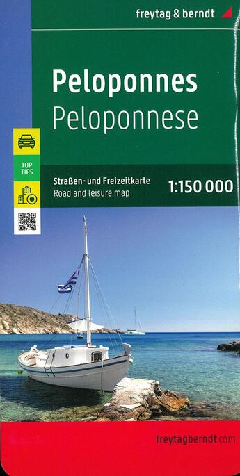 Couverture du livre « Peloponese-peloponneso » de  aux éditions Freytag Und Berndt