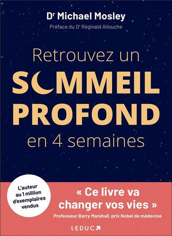 Couverture du livre « Retrouver un sommeil profond en 4 semaines » de Michael Mosley aux éditions Leduc