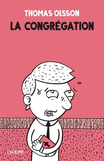 Couverture du livre « La congrégation » de Thomas Olsson aux éditions L'agrume