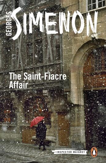 Couverture du livre « Saint-Fiacre Affair, The » de Georges Simenon aux éditions Adult Pbs