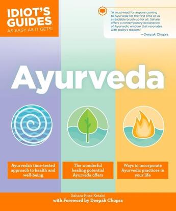 Couverture du livre « AYURVEDA » de Sahara Rose Ketabi aux éditions Alpha Books