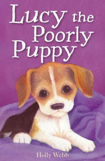 Couverture du livre « Lucy the Poorly Puppy » de Holly Webb aux éditions Little Tiger Press