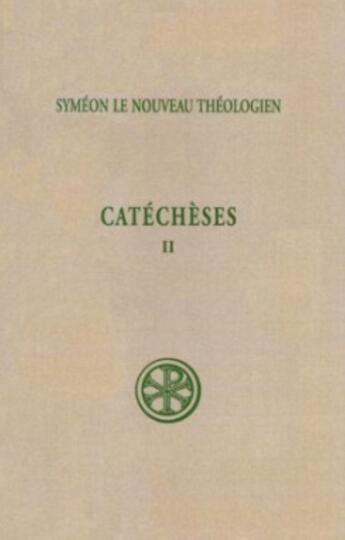 Couverture du livre « Catéchèses t.2 ; catéchèses 6-22 ; introduction, texte, critique et notes » de  aux éditions Cerf