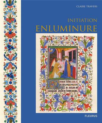 Couverture du livre « Enluminure » de Claire Travers aux éditions Fleurus