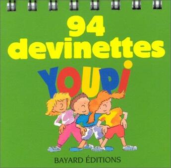 Couverture du livre « Devinettes youpi vert » de  aux éditions Bayard Jeunesse