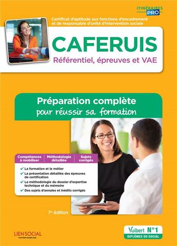 Couverture du livre « CAFERUIS ; référentiel, épreuves et VAE ; préparation complète pour réussir sa formation (7e édition) » de Maxime Delaloy et Gilles Astruc aux éditions Vuibert