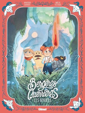 Couverture du livre « Bergères Guerrières : Les Novices » de Jonathan Garnier et Amelie Flechais aux éditions Glenat Jeunesse