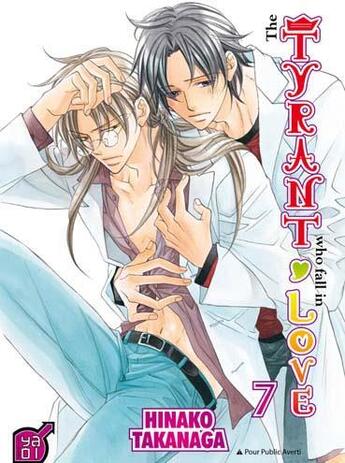 Couverture du livre « The tyrant who fall in love Tome 7 » de Hinako Takanaga aux éditions Taifu Comics