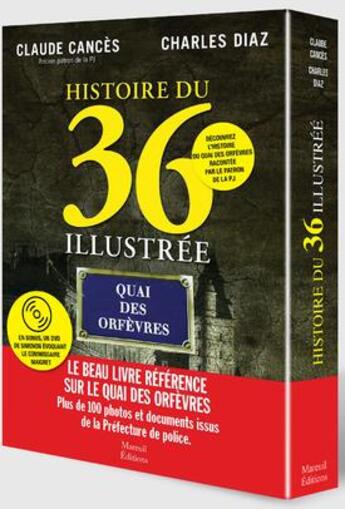 Couverture du livre « Coffret 36, quai des orfèvres t.2 » de Charles Diaz et Claude Cances aux éditions Mareuil Editions