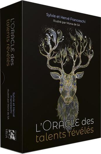 Couverture du livre « L'oracle des talents révélés » de Herve Franceschi et Sylvie Franceschi aux éditions Vega