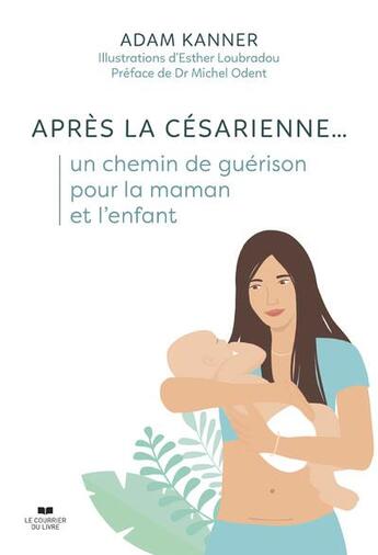 Couverture du livre « Après la césarienne... un chemin de guérison pour la maman et l'enfant » de Esther Loubradou et Adam Kanner aux éditions Courrier Du Livre