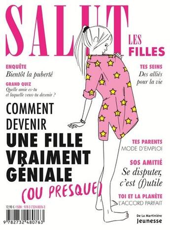 Couverture du livre « Salut les filles » de Sophie Bouxom aux éditions La Martiniere Jeunesse