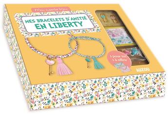 Couverture du livre « Mes bracelets d'amitié en liebrty » de Shiilia aux éditions Auzou