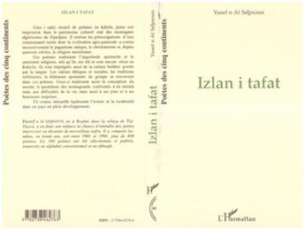 Couverture du livre « Izlan i tafat » de At Sehnoun Yusef N aux éditions L'harmattan