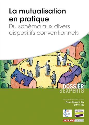 Couverture du livre « La mutualisation en pratique ; du schema aux divers dispositifs conventionnels » de Pierre-Stephane Rey aux éditions Territorial