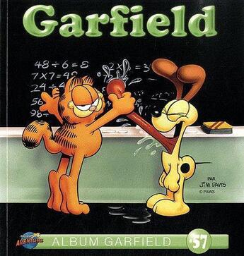 Couverture du livre « Garfield t.57 » de Jim Davis aux éditions Presses Aventure