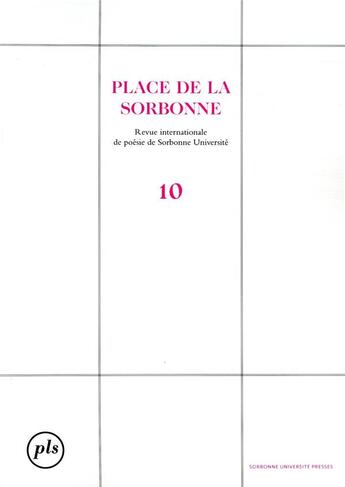 Couverture du livre « Place de la sorbonne 10 » de  aux éditions Pu De Paris-sorbonne