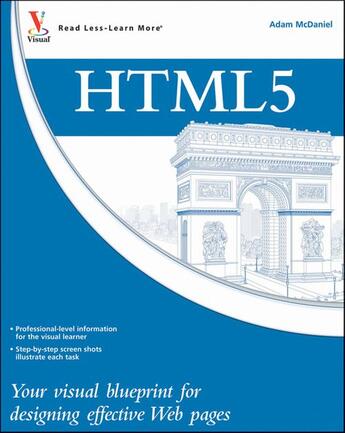 Couverture du livre « HTML5 » de Adam Mcdaniel aux éditions Visual