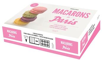 Couverture du livre « MINI-COFFRET : macarons de Paris » de Sandra Pascual aux éditions Hachette Pratique