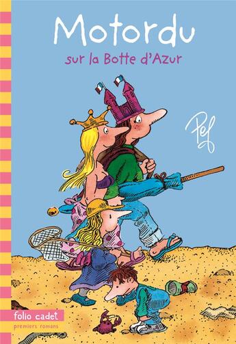 Couverture du livre « Motordu sur la botte d'azur » de Pef aux éditions Gallimard-jeunesse