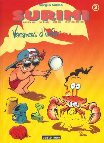 Couverture du livre « Surimi t3 - vacances d'enfer » de Salma Sergio aux éditions Casterman