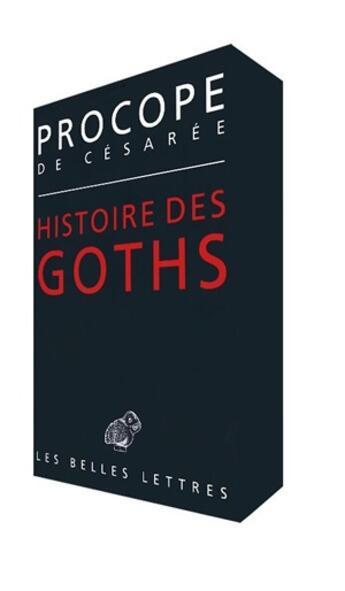 Couverture du livre « Histoire des Goths » de Procope aux éditions Belles Lettres