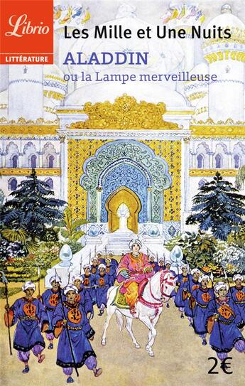 Couverture du livre « Aladdin ou la lampe merveilleuse - les mille et une nuits » de Anonyme aux éditions J'ai Lu