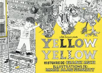 Couverture du livre « Yellow yellow » de Frank Asch aux éditions Actes Sud Jeunesse