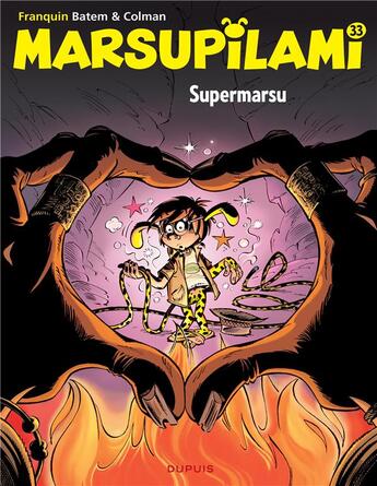 Couverture du livre « Marsupilami Tome 33 : Supermarsu » de Batem et Stephane Colman et Andre Franquin aux éditions Dupuis