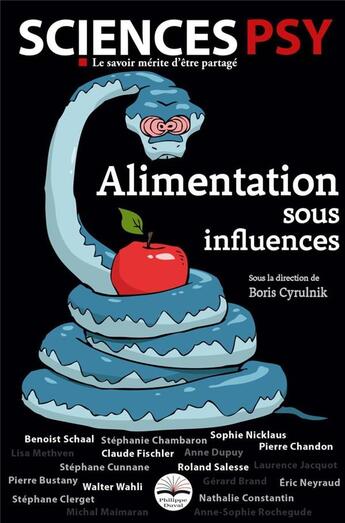 Couverture du livre « Alimentation sous influences » de Boris Cyrulnik et . Collectif aux éditions Philippe Duval