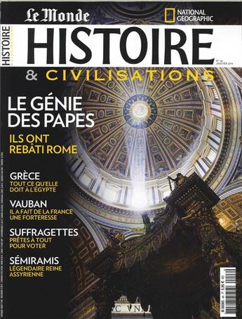 Couverture du livre « Histoire & civivlisations n 39 mai 2018 » de  aux éditions Malesherbes