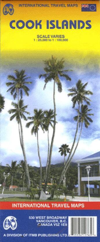 Couverture du livre « Iles cook / cook islands » de  aux éditions Itm