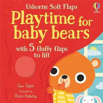 Couverture du livre « Playtime for baby bears » de Sam Taplin et Roisin Hahessy aux éditions Usborne