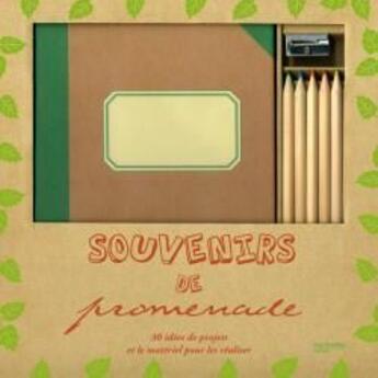 Couverture du livre « Kit souvenirs de promenade » de Aude Le Morzadec aux éditions Hachette Pratique