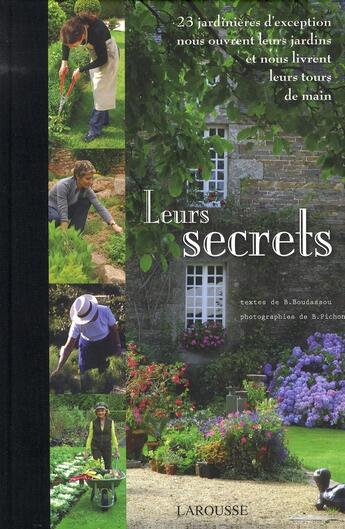 Couverture du livre « Leurs secrets » de Boudassou aux éditions Larousse