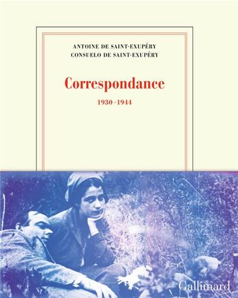 Couverture du livre « Correspondance (1931-1944) » de Antoine De Saint-Exupery aux éditions Gallimard