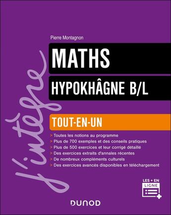 Couverture du livre « Mathematiques bl 1re annee tout-en-un » de Pierre Montagnon aux éditions Dunod