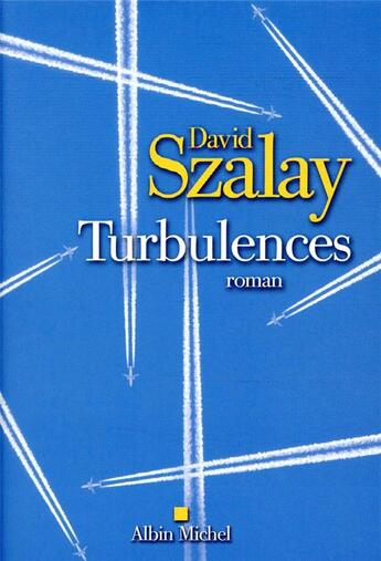 Couverture du livre « Turbulences » de David Szalay aux éditions Albin Michel