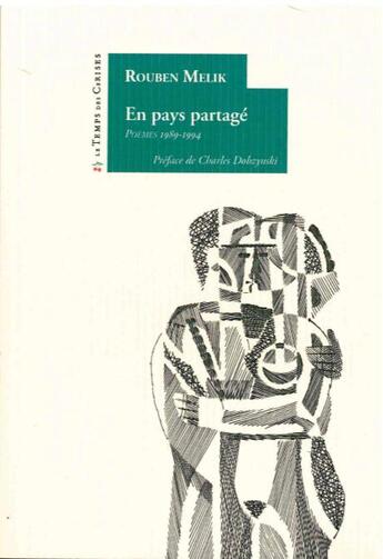 Couverture du livre « En pays partagé » de Ruben Melik aux éditions Le Temps Des Cerises