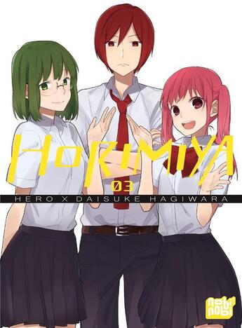 Couverture du livre « Horimiya Tome 3 » de Hero et Daisuke Hagiwara aux éditions Nobi Nobi