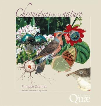 Couverture du livre « Chroniques de la nature » de Philippe Gramet aux éditions Quae