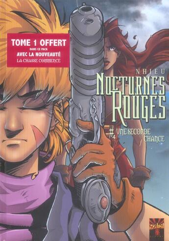 Couverture du livre « Nocturnes rouges t.4 ; une seconde chance » de E Nhieu aux éditions Soleil