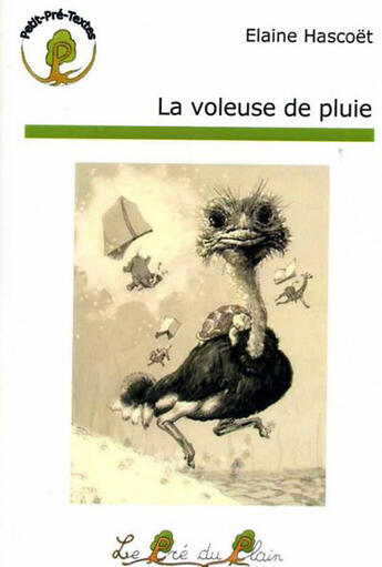 Couverture du livre « La voleuse de pluie » de Elaine Hascoet aux éditions Le Pre Du Plain